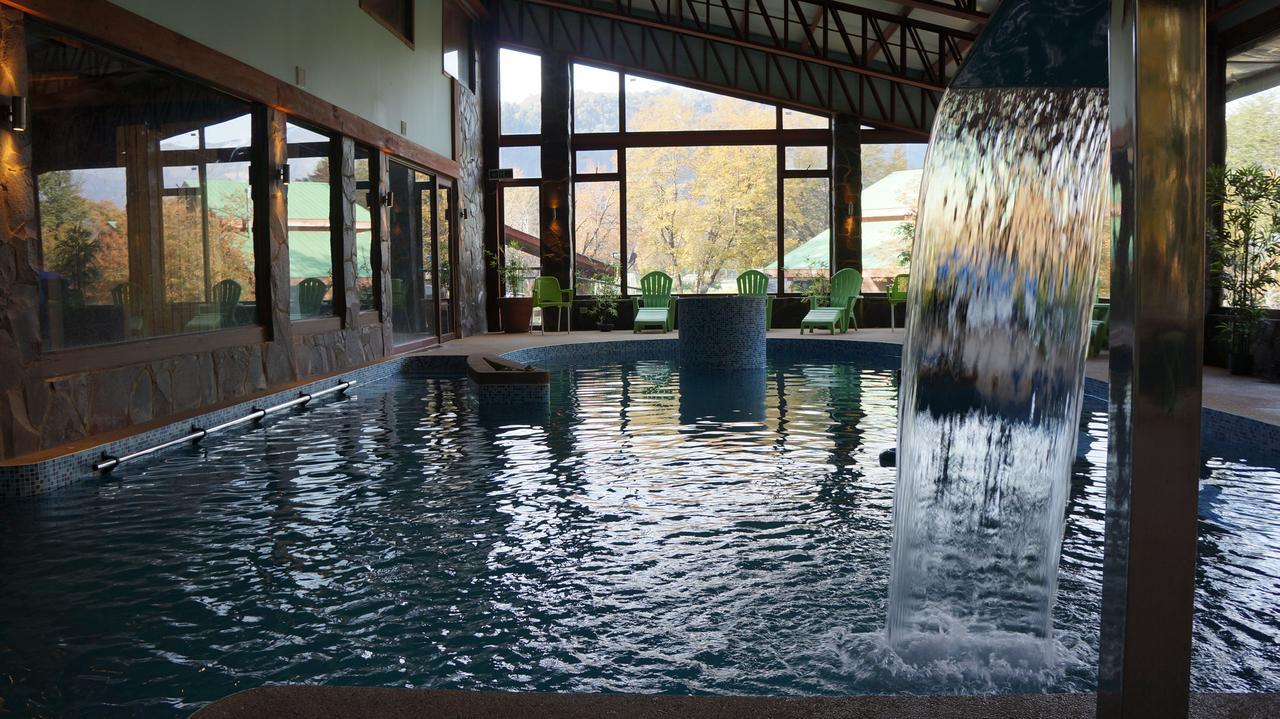 Cabanas Blanche Neige Wellness & Spa Las Trancas Luaran gambar